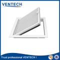 Aluminum access door for ventilation system trap door eggcrate linear trap door access ventilation door